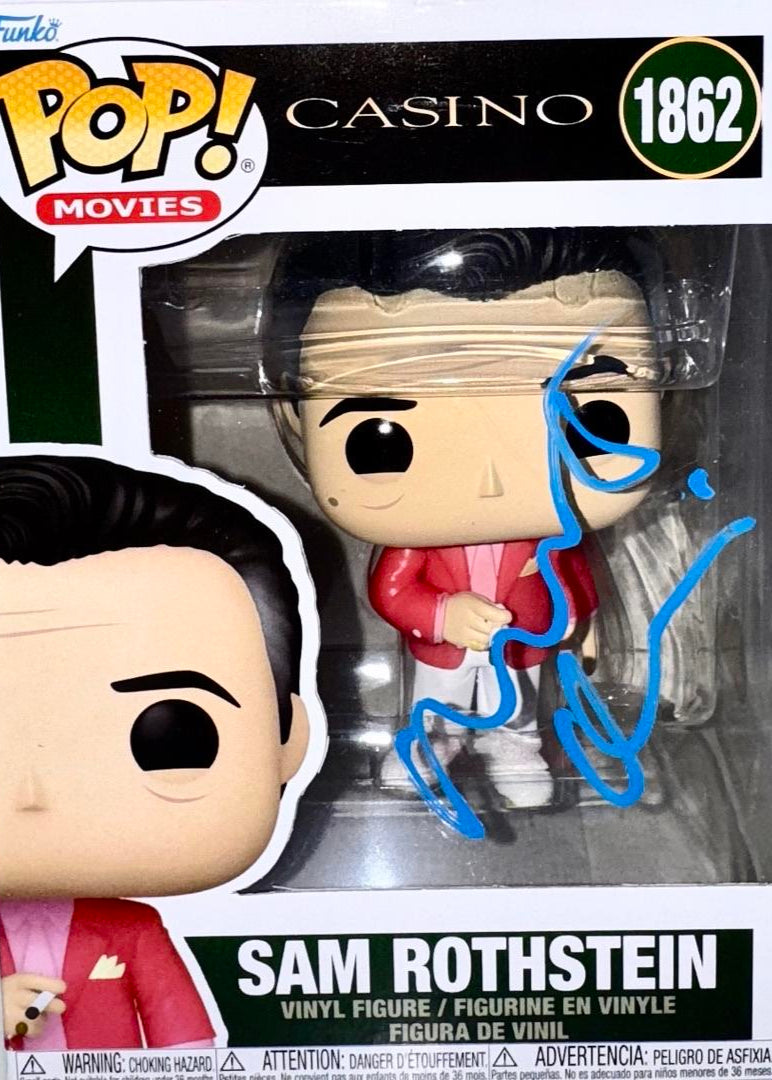 Robert DeNiro Signed Funko Pop #1862 "Sam Rothstein" Casino - Beckett COA #1